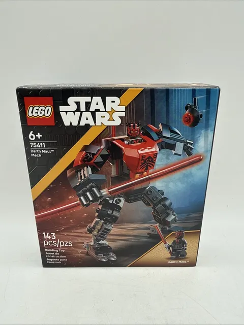LEGO Star Wars 75411 Darth Maul Mech 143 pcs Buildable Figure New Sealed