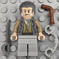 Lego Pirates of the Caribbean Minifigure POC017 Joshamee Gibbs