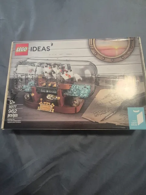 LEGO Ideas: Ship in a Bottle Building Set (92177) *Factory Sealed* 962 Pieces