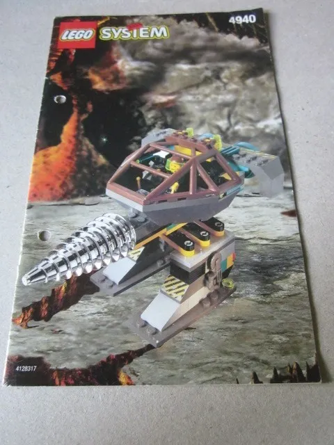 Lego Building Instructions Instruction System 4940