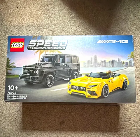 LEGO Speed Champions 76924 Mercedes-AMG G 63 & SL 63 808 pcs Set Ages 10+