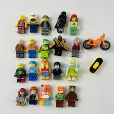 Huge Lego Minecraft Super Heroes City Minifigure Lot Of 20 w/ Extras