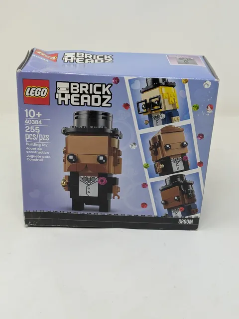 LEGO Brickheadz Wedding Groom Set 40384 Brand New & Sealed