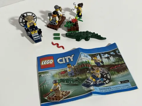 LEGO CITY: Swamp Police Starter Set (60066) - 100% Complete, no box