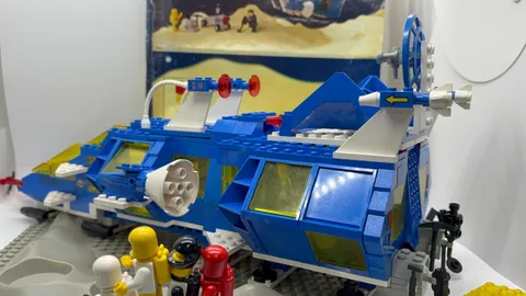 LEGO Vintage Classic Space Set # 6985 Cosmic Fleet Voyager 1986 Complete Parts