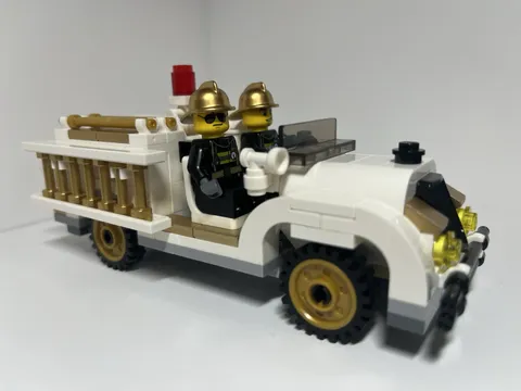 LEGO Fire Brigade 10197 Fire Truck Only  In White