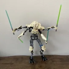 LEGO STAR WARS 75112 GENERAL GRIEVOUS BUILDABLE FIGURE NEARLY COMPLETE RARE