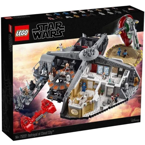 LEGO Star Wars 75222 Betrayal at Cloud City Diorama Unbuilt No Minifigures