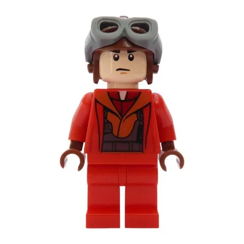 New Genuine LEGO Naboo Fighter Pilot Minifig Star Wars 7877 9674 New