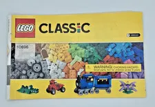LEGO CLASSIC 10696: Creative Medium Brick Building Box Instruction Manual ONLY