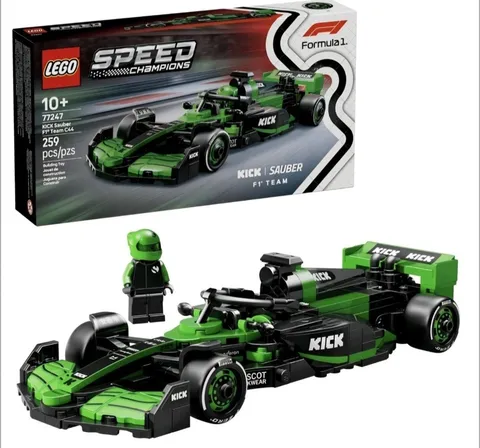 LEGO 77247 Speed Champions Kick Sauber F1 Team C44 NEW SEALED RETIRED