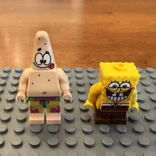 LEGO SpongeBob SquarePants Minifigures Patrick Star & SpongeBob Lot (2)