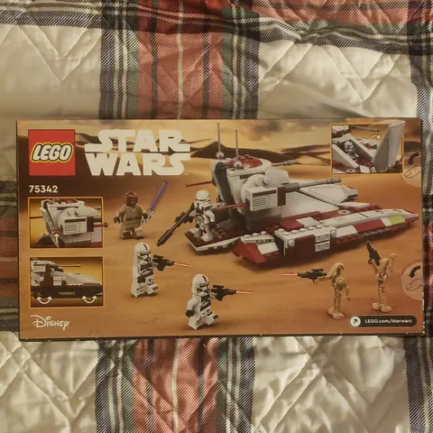 LEGO Star Wars Republic Fighter Tank 75342 Complete Set 262 pcs 7+ Box