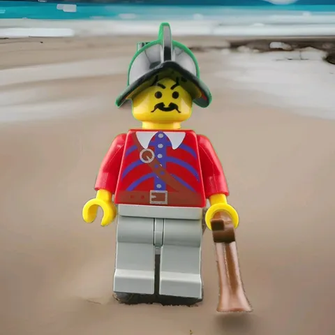 LEGO Minifigure Genuine Imperial Armada Red pi010 Pirates I set 6280 6291