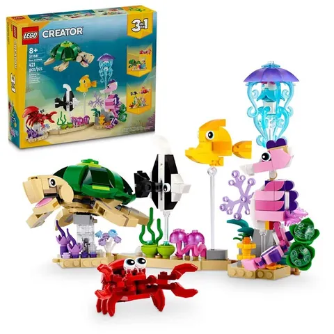 LEGO Creator 3 in 1 Sea Animals Toy Building Set