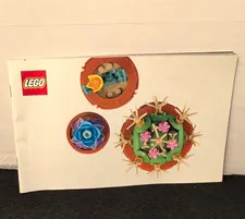 LEGO Cactus/Potted Plants Instruction Manual Booklet 2024 EN/FR/ES 6494086