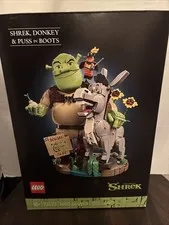 LEGO 72423 Shrek, Donkey & Puss In Boots 1,403 pcs Posable Figures - NEW IN BOX