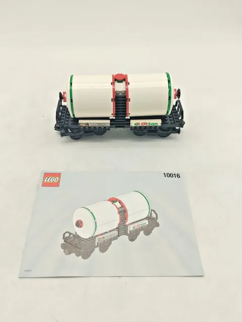 LEGO 10016 Tanker Wagon My Own Train 9V Trains Railway Train Trains 4558 9V