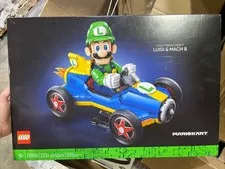 LEGO 72050 Super Mario Kart Luigi & Mach 8 2234pcs New 2026