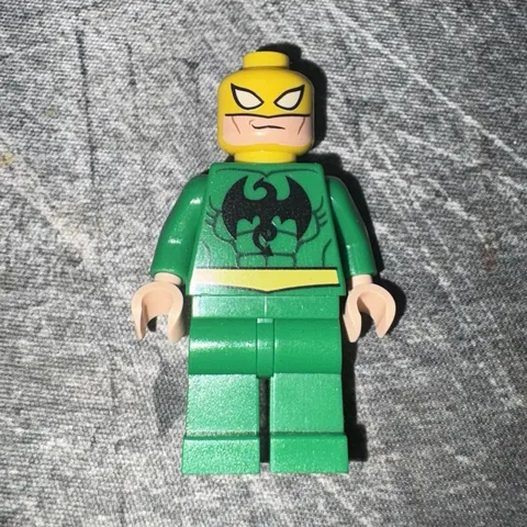LEGO Iron Fist Minifigure, Spider-Man’s Doc Ock Ambush #6873, Great Condition