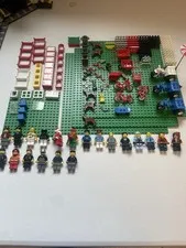 LEGO City Lot 20 Minifigures, Vehicles, Animals, Baseplates, Fences, ect