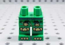 LEGO Ninjago Bright Green Printed Legs Pants Minifig BT