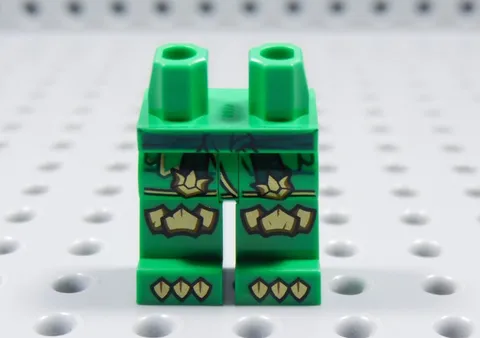 LEGO Ninjago Bright Green Printed Legs Pants Minifig BT