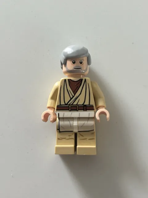 LEGO Star Wars Minifig #75270 - Obi-Wan Kenobi Old- sw1084 - Missing Lightsaber