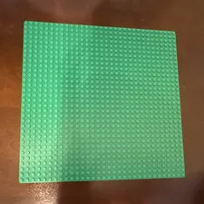 LEGO Green Baseplate Building Plate Green Baseplate Set 1 Piece Plastic
