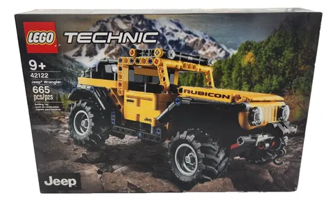RETIRED Lego Technic  9+ 42122 Jeep Wrangler 665 Pcs Sealed 2021