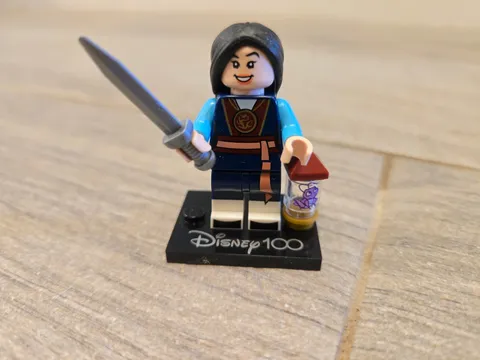 Lego Disney 100th Anniversary Minifigure (71038) - Mulan Complete!