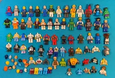Lego  Minifigures & parts & pieces Lot of 54 +  See pics