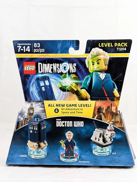 LEGO Dimensions 71204 Doctor Who Level Pack TARDIS K-9 New Factory Sealed