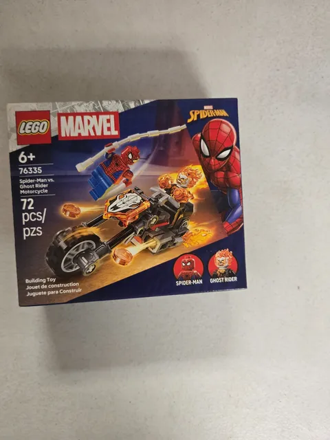 LEGO 76335 Marvel Spider-Man vs Ghost Rider Motorcycle NEW *SC
