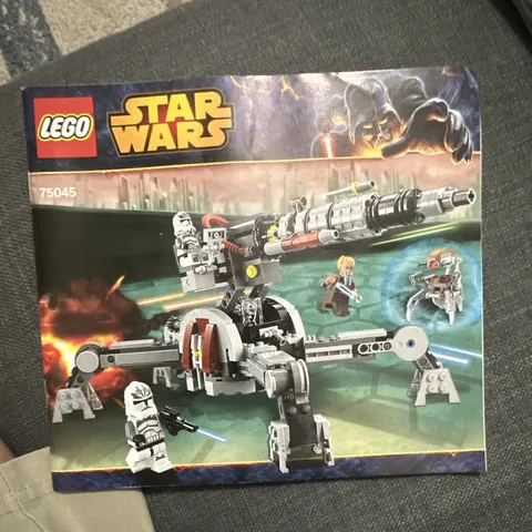LEGO Star Wars 75045 Illustrated Instruction Manual Booklet English 2014