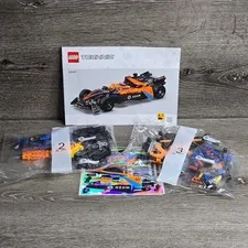 LEGO 42169 Technic NEOM McLaren Formula E Race Car Incomplete Bags 2 3 Manual