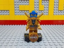 LEGO Ninjago Jay 10th Anniversary Mini Figure Limited Edition Gold Color Ninja
