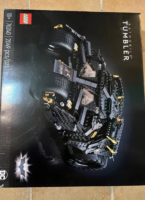 LEGO DC Batmobile Tumbler 76240 NEW OPEN BOX ALL BAGS SEALED RETIRED