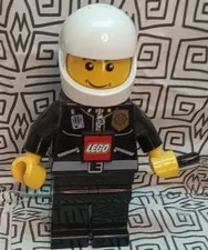 LEGO Police Officer LED Flashlight torch LG Figure With Clip / Rare Light Not W