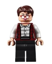 NEW LEGO JANINE MELNITZ minifigure from Ghostbusters set 75827