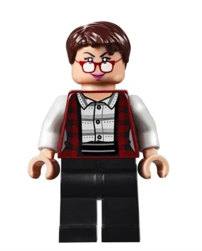 NEW LEGO JANINE MELNITZ minifigure from Ghostbusters set 75827