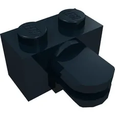 4x LEGO® Part 30014 - Arm Holder Brick 1 x 2 with 2 Horizontal Fingers