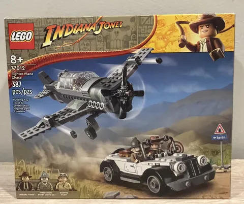 LEGO Indiana Jones 77012 Fighter Plane Chase - NEW Sealed Mint Box Retired 2023