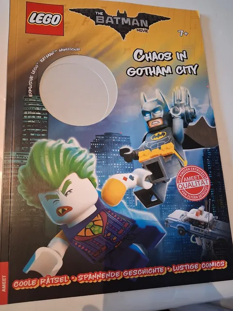 Lego DC Comics Batman Movie Album, Ameet, No Mini Figure, For Collectors, Like New