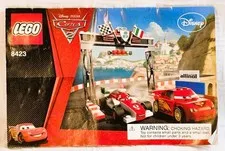 LEGO Disney Pixar Cars 2 8423 World Grand Prix Race Complete w/ Manual
