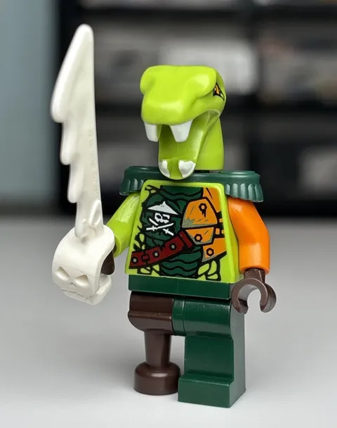 LEGO Ninjago Clancee Minifigure Skybound Sky Pirate Season 6 Snake 70603 njo0191