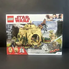 LEGO Star Wars Yoda's Hut 75208 229 Pieces Complete Boxed Ages 7-12