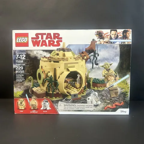 LEGO Star Wars Yoda's Hut 75208 229 Pieces Complete Boxed Ages 7-12
