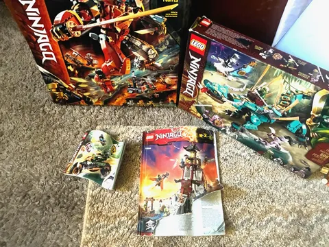 lego ninjago random lot box and manual only