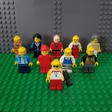 LEGO LOT OF 10 Various MINIFIGURES city